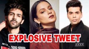 Kartik Aaryan Dostana 2 Controversy: Kangana Ranaut lashes out at Karan Johar, calls him ‘chindi nepo vulture’