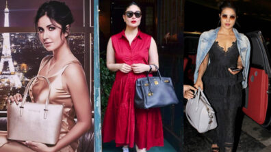 Katrina Kaif, Kareena Kapoor & Priyanka Chopra’s most amazing handbag collection you must have in your wardrobe