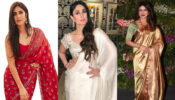 Katrina Kaif, Kareena Kapoor & Priyanka Chopra’s most ravishing traditional saree looks for style cues