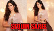Katrina Kaif Shines In This Sequin Saree, Have A Look
