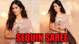 Katrina Kaif Shines In This Sequin Saree, Have A Look
