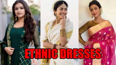 Keerthy Suresh, Sai Pallavi, Shruti Hassan: Hottest moments in ethnic dresses