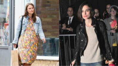 Kiera Knightley’s Simple and Pretty Looks In Floral Dress With Denim Jacket