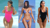 Kim Kardashian, Kylie Jenner & Selena Gomez: Most Fashionable Beachwear Moments