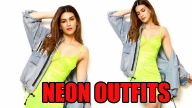 Kriti Sanon Has A Soft Corner for Neon: Looks Radiant In Neon, Yes Or No?