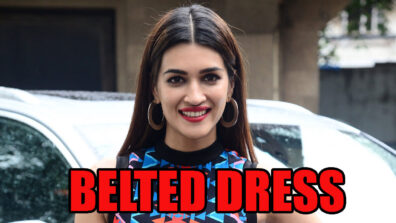 Kriti Sanon’s Belted Dress Looks Are Just Mind-Blowing, Go Check Here