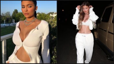 Kylie Jenner Stole Millions Of Hearts By Her All White Rib Knit Outfit