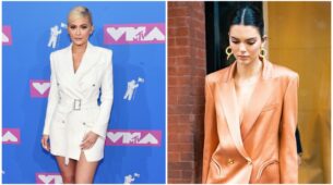 Kylie Jenner vs. Kendall Jenner: Which blazer style dress has your heart?