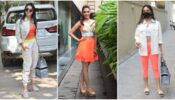 Lesson To Learn From Kiara Advani To Add Pop Of Orange Colour To Look Chic And Stylish
