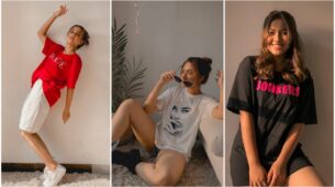 Lessons from Reem Shaikh to style your simple tees, have a look