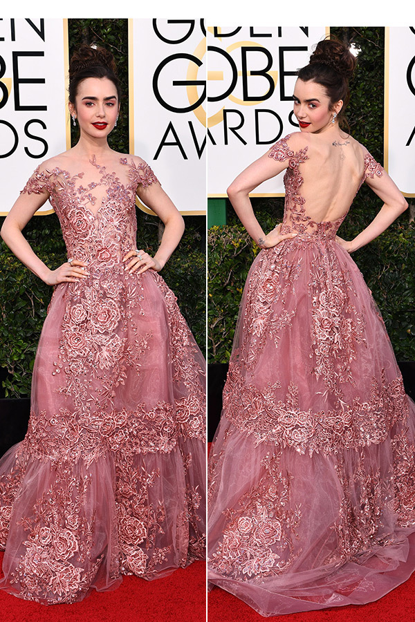 Lily Collins And Her Most Memorable Looks From Red Carpet Of All Times, Check It Here - 0