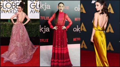 Lily Collins And Her Most Memorable Looks From Red Carpet Of All Times, Check It Here