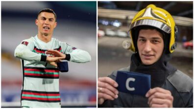 Just Wow Moment: Captain’s Arm-band That Ronaldo Threw In Anger Against Serbia Was Sold For 55 Lakh