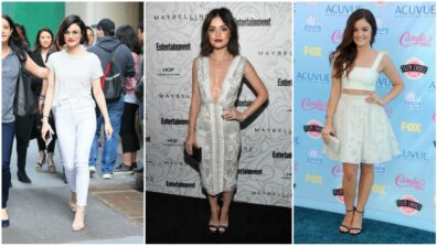 Lucy Hale looks stunning in white outfits, don’t miss these pictures