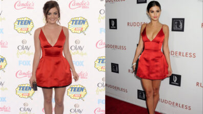 Lucy Hale Vs Selena Gomez: Who Slew The Dior Mini Dress Better?