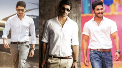 Mahesh Babu, Prabhas & Allu Arjun’s most stylish white shirt looks for the perfect date night