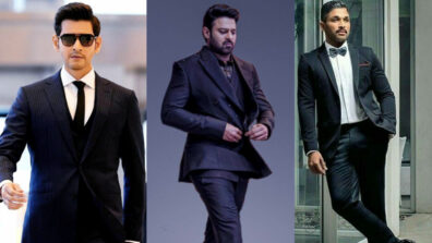 Mahesh Babu, Prabhas & Allu Arjun’s swagger black suit moments to fall in love