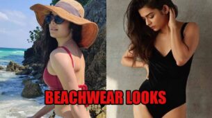 Mithila Palkar stunning looks in beachwear