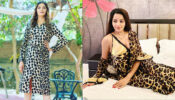 Monalisa In Tiger Print Night Dress VS Sapna Choudhary In Tiger Print Kurta: Who Looks HOT?