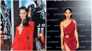 Most revealing dresses worn by beauty Megan Fox