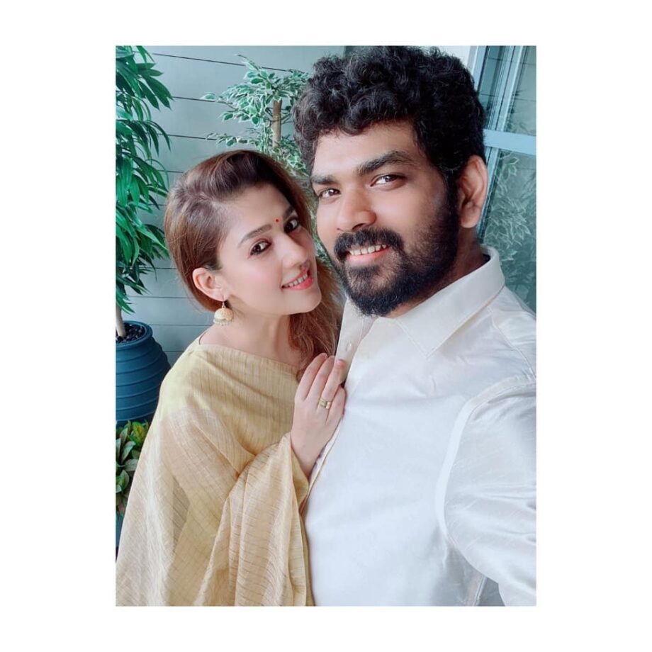 Nayanthara’s Cozy Selfie Looks With Hubby, Have A Look - 1