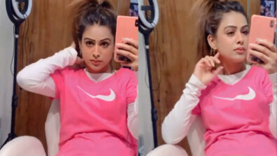 Nia Sharma caught on camera checking herself out for a ‘special’ reason, see video