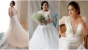 Nithya Menen Looks Glistening In White Gorgeously Embellished Gown