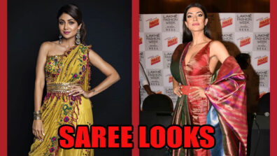 Notch Up Your Saree Looks: Take Cues From Shilpa Shetty To Sushmita Sen For Offbeat Saree Draping Styles