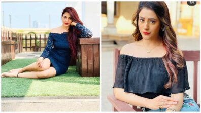 Off-shoulder outfits from Hiba Nawab are extremely perfect for your date night