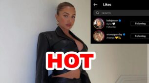 Oh So Hot: Anastasia Karanikolaou shares gorgeous photo in leather-strapped bodycon dress, Kylie Jenner & Ananya Panday love it