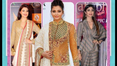 Oh So Hot: Jacqueline Fernandez Vs Aishwarya Rai Vs Shilpa Shetty: Who looks smoking hot in embellished shimmery jacket blouse style? Pick your favourite