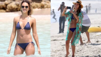Oh So Hot!! Jessica Alba Looks Exotic In Bikini, See Here