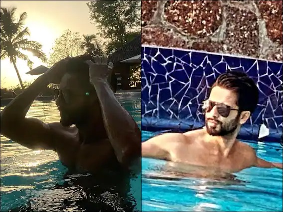 Oh So Hot!! Sizzling Pool Looks Of Shahid Kapoor Will Make You Sweat, Have A Look - 1