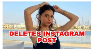 OMG: Shah Rukh Khan’s daughter Suhana Khan mysteriously deletes Instagram post, fans surprised