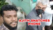 OMG: Thala Ajith caught on camera snatching fan’s phone who tried to take selfie, netizens react