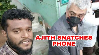 OMG: Thala Ajith caught on camera snatching fan’s phone who tried to take selfie, netizens react