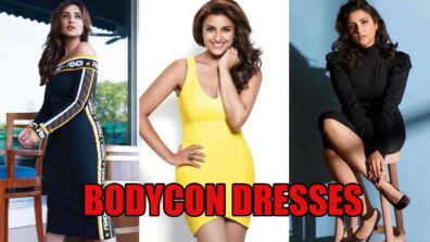 Parineeti Chopra and her stylish looks in bodycon dresses