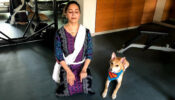 Pet Love: Madhuri Dixit & her pet dog work-out together, netizens can’t stop drooling