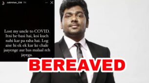 Popular comedian/actor Zakir Khan bereaved