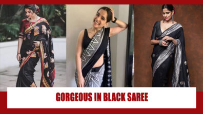 Prajakta Mali Vs Priya Bapat Vs Sai Tamhankar: Who Steals The Limelight In A Gorgeous Black Saree?