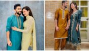 Pretty gorgeous ethnic looks of Gauahar Khan with hubby