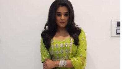 Priyamani Raj Looks Bright In Parrot Green Embellished Lehenga, Have A Look