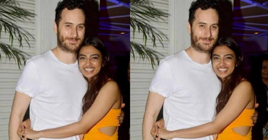 Cosy Moments Of Benedict Taylor With Beauty Radhika Apte - 2