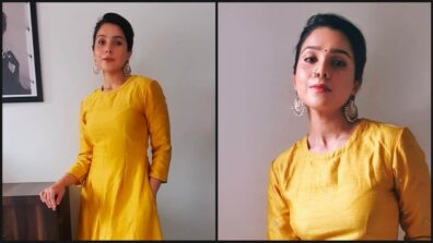 Rashmi Agdekar Looks Bright In Her Yellow Outfit, See Here