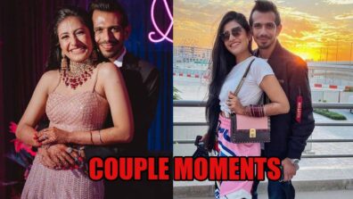 RCB Bowler Yuzvendra Chahal’s Hottest Couple Moments With Wife Dhanashree Verma