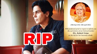 RIP: Aman Verma’s mother passes away, actor shares heartbreaking note