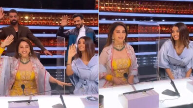 Rolling Back The Clock: Madhuri Dixit does an amazing dance with Shakti Mohan in the famous ‘Ek Do Teen’ song, video goes viral