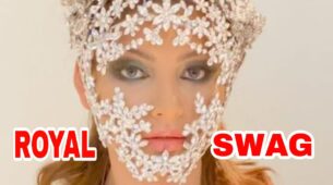 Royal Elegance: Urvashi Rautela Wears a magnificient 3 crore diamond-studded face masquerade, fans go aww