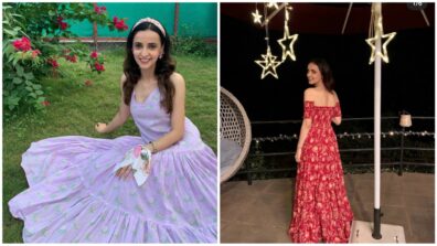 Sanaya Irani says yes to printed dresses, pictures here