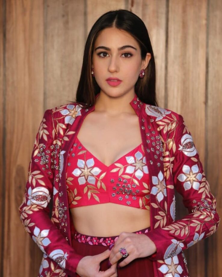 Sara Ali Khan’s Charming Looks In Floral Outfits, See Pictures - 1